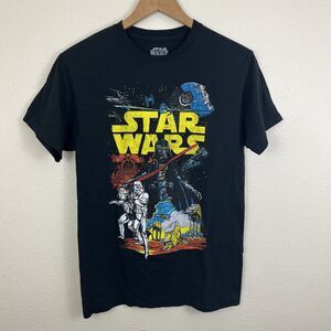 Star Wars X Fifth Sun Original Trilogy Distressed Graphic Tee Mens S Small